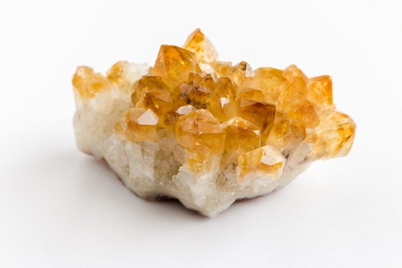 where to place citrine crystal on body
