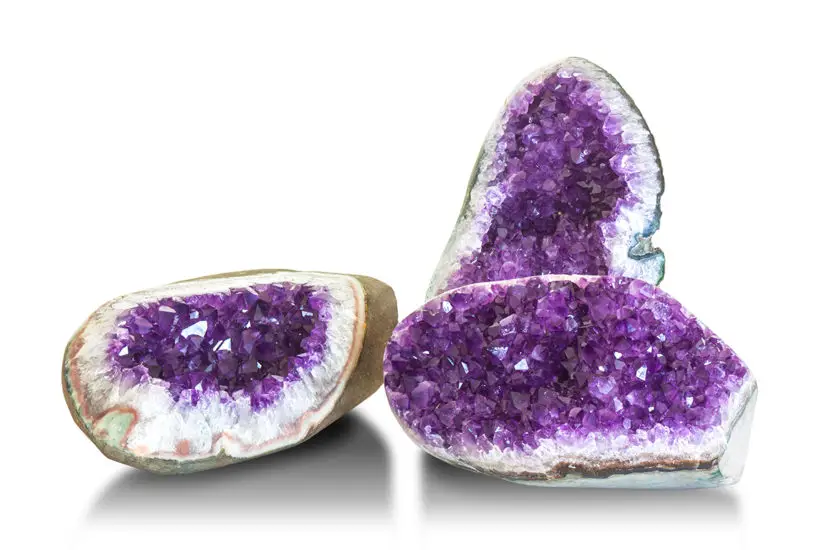 Amethyst crystal for attracting love