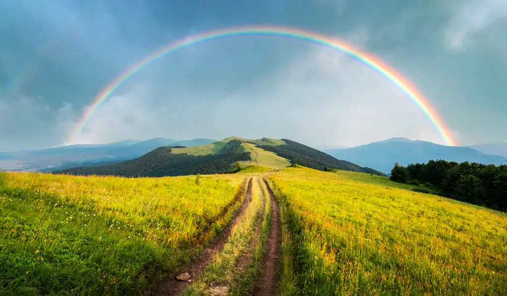 Seeing a Rainbow Without Rain Meaning: Unraveling the Atmospheric